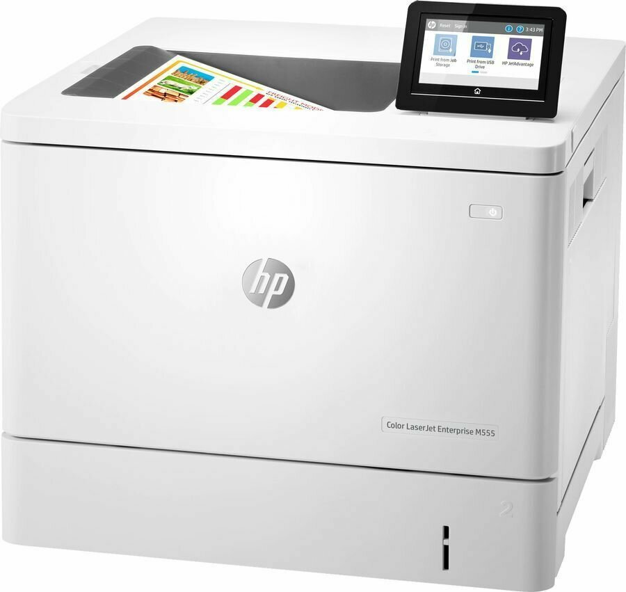 Принтер лазерный HP Color LaserJet Ent M555dn (7ZU78A)