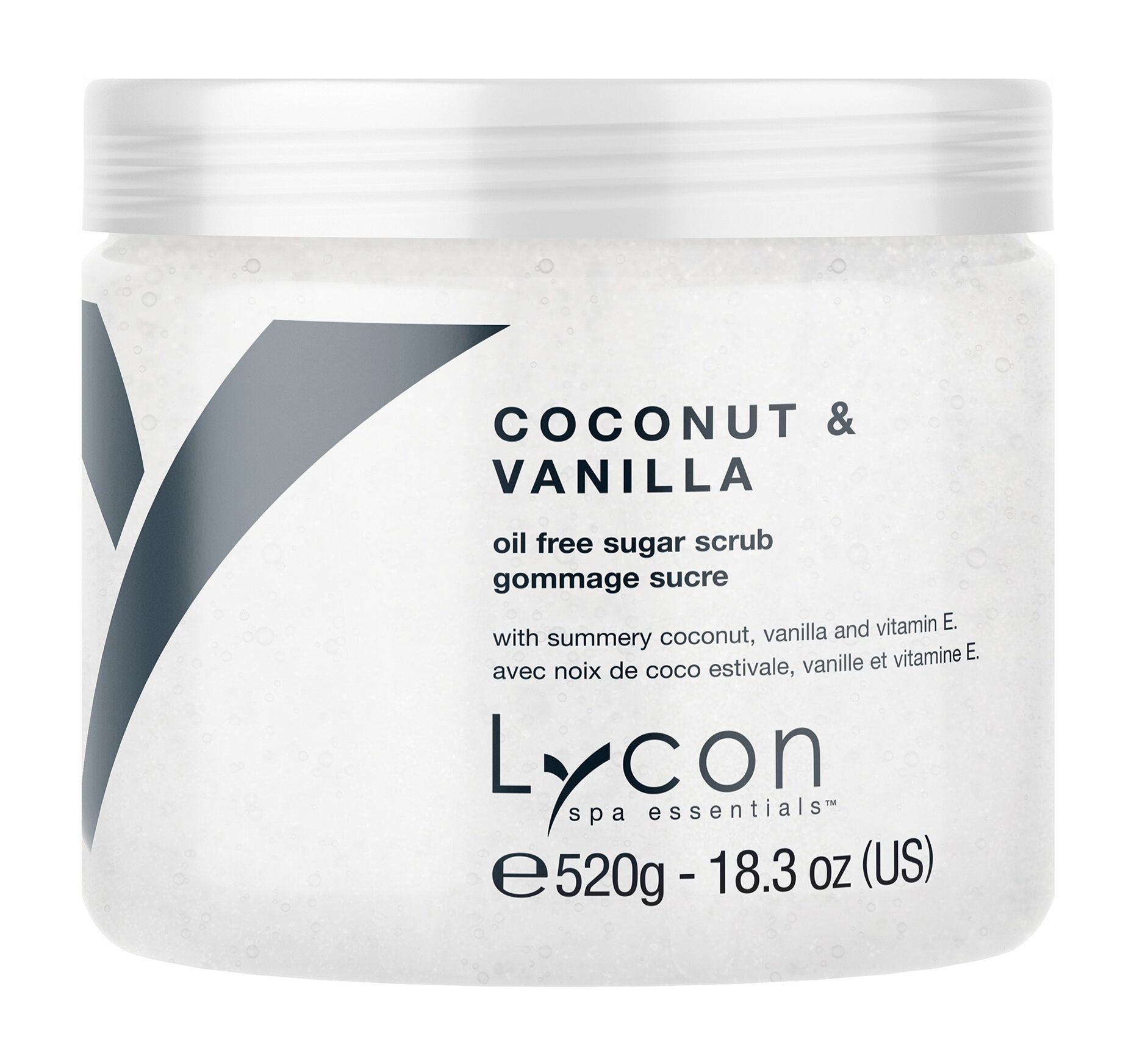 LYCON Скраб для тела Coconut & Vanilla Sugar Scrub кокос и ваниль, 520 г