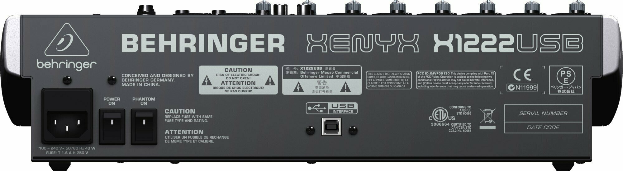 Behringer X1222USB