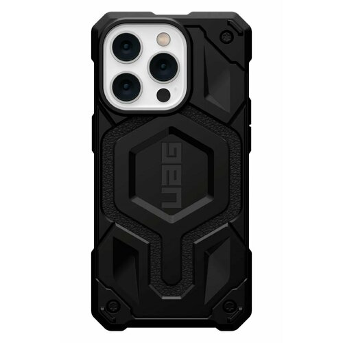 Чехол Urban Armor Gear (UAG) Monarch Pro for MagSafe Series для iPhone 14 Pro, цвет Черный (Black) (114030114040)