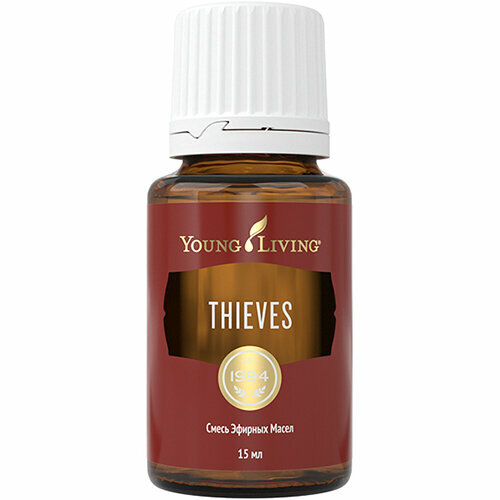 янг ливинг эфирное масло di gize young iiving di gize essential oil blend 5 мл Янг Ливинг Эфирное масло Thieves / Young Iiving Thieves Essential Oil, 15 мл