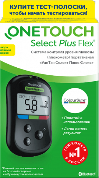 Глюкометр One Touch Select Plus Flex 1 шт