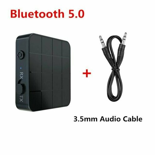 Bluetooth 5,0 аудио приемник-передатчик 3,5 мм AUX разъем стерео беспроводной адаптер