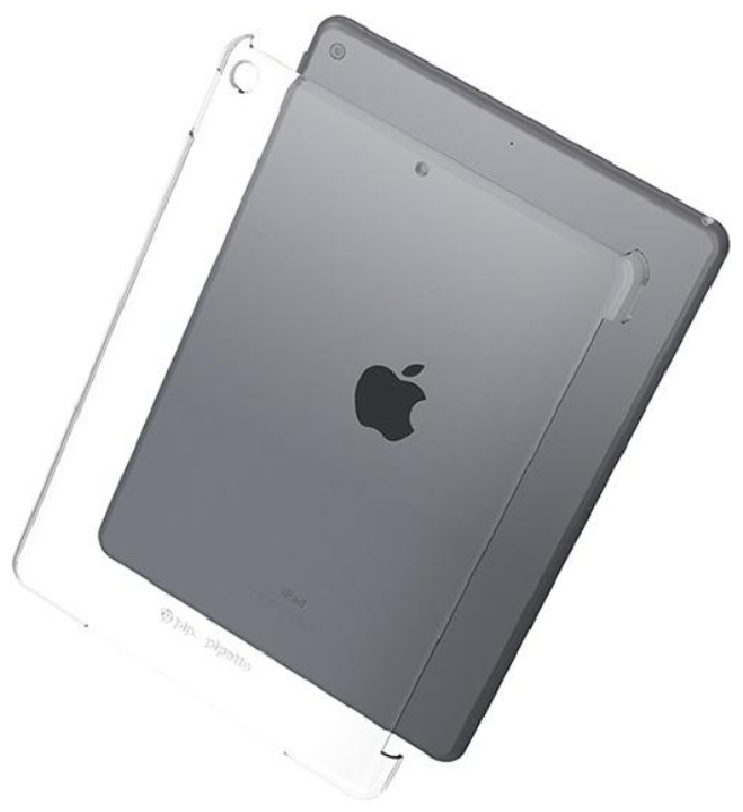 Чехол Pipetto для iPad 10.2 (2019) Clear Origami Back Cover (PI30-103-7BC)