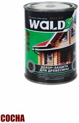 WALD декор-защита для древесины лак 1л сосна
