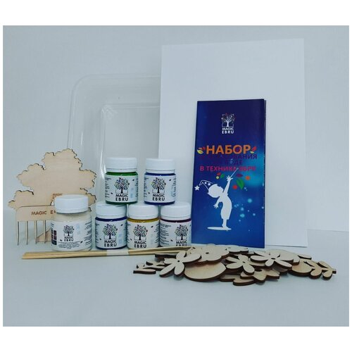 фото Эбру craft, magic ebru (набор для рисования)