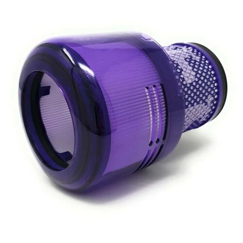 Dyson HEPA-фильтр 970013-02, фиолетовый, 1 шт. фильтр моющийся послемоторный для пылесосов dyson v15 v11 sv14