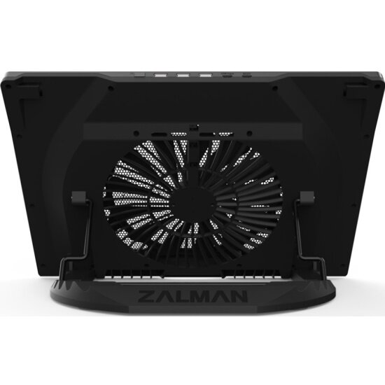 Охлаждающая подставка Zalman ZM-NS3000 Notebook Cooling Stand, Up to 17” Laptop, 200mm fan, 6 level angle adjustment (ZM-NS3000) - фото №4