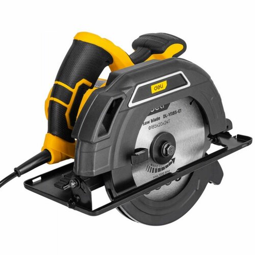 Дисковая пила Deli Tools DL-YJ185-E1 диск в комплекте 1300 Вт черныйжелтый 8230₽