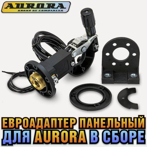 Изображение товара Евроадаптер панельный для AURORA в сборе / запчасти для сварочного полуавтомата аврора