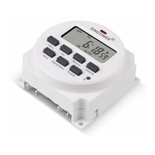 Универсальный недельный программируемый таймер (секундный интервал) переключатель на 220В TM618sH-2