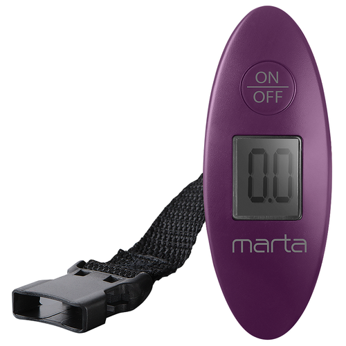 MARTA MT-1645 фиолетовый чароит весы безмен электронные