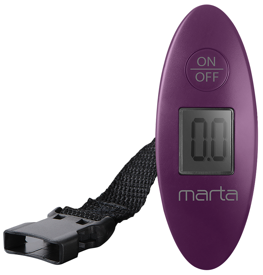 MARTA MT-1645 фиолетовый чароит весы безмен электронные