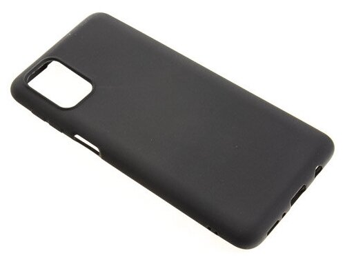 Силиконовый чехол TPU Case матовый для Samsung M31S черный