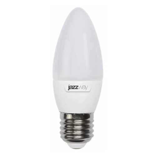 Лампа светодиодная LED 9w E27 4000K свеча Jazzway | код 5019065 | JazzWay (40шт. в упак.)