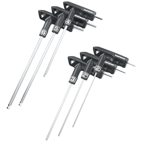 Шестигранники TOPEAK T-HANDLE DUOHEX WRENCH SET, TPS-SP01 mike s mighty good craft ramen вегетарианский суп с кимчи рамэн 2 3 унции 64 г