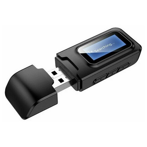 фото Bluetooth 5.0 стерео аудио трансмиттер-ресивер 2в1 nobrand