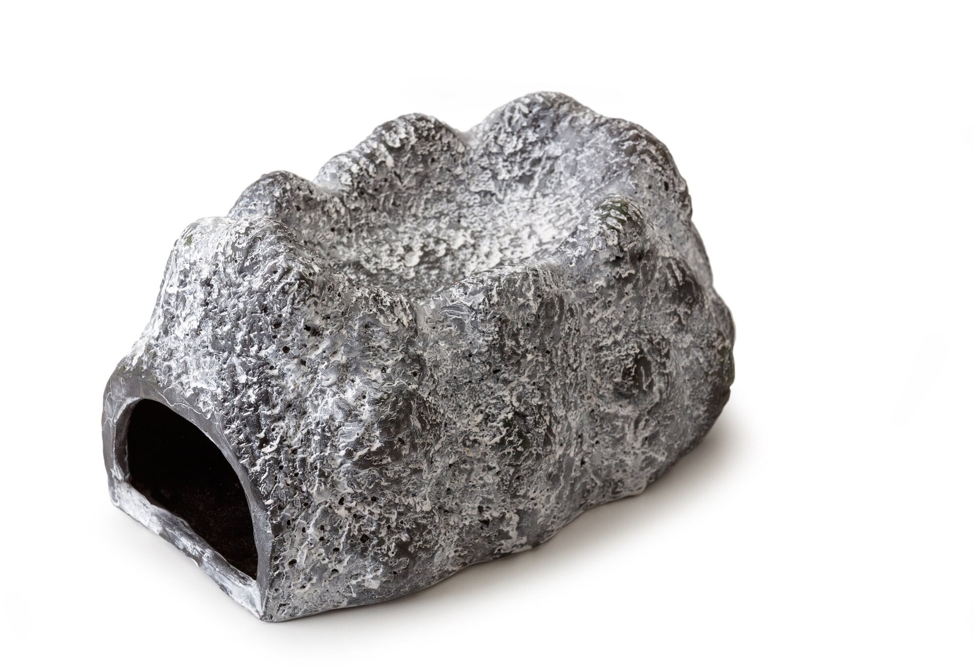 Влажная пещера Exo Terra Wet Rock Ceramic Cave Medium 16x10x6,5 см - фотография № 1