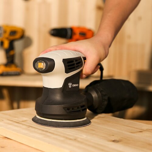 Шлифмашина эксцентриковая сетевая DEKO DKG400-125 584900₽