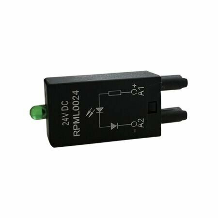 Реле промежуточное на DIN-рейку 12V DC в сборе (ML00000291)