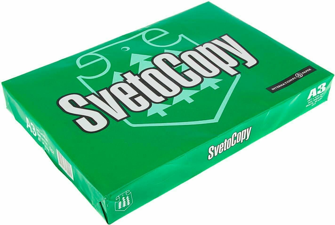 Бумага А3 500 л Светокопи 80 г/м2 белизна 146 проц. CIE класс C цена за 500 листов