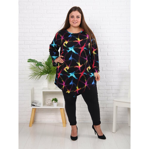 Туника VPV, размер 78-80, черный