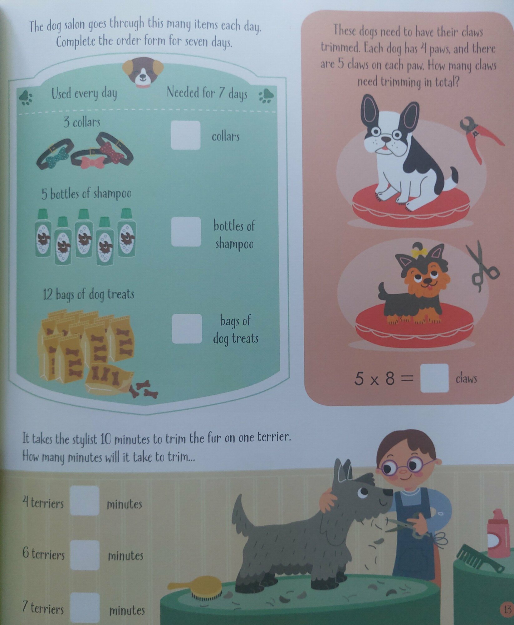 Multiplying and Dividing. Activity Book - фото №4