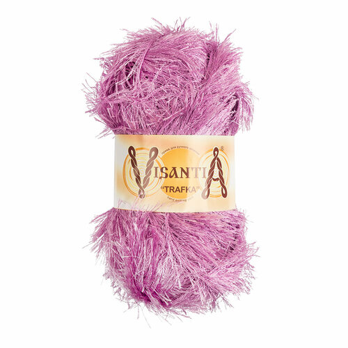 Пряжа VISANTIA TRAFKA 100% полиэстер 100 г 150 м цвет №0012 т. розовый
