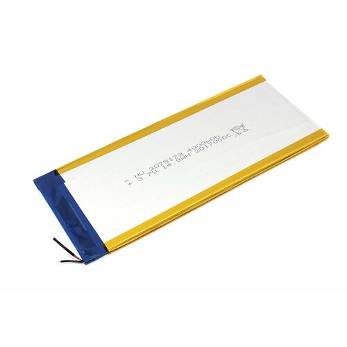 аккумулятор li pol батарея 3 92 104мм 2pin 3 7v 4000mah Аккумулятор Li-Pol (батарея) 3*75*179мм 3pin 3.7V/4000mAh