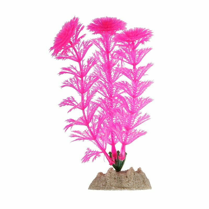 GloFish Растение для аквариума (L, Розовый) - фото №2