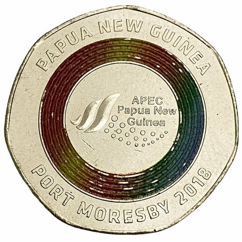 Папуа - Новая Гвинея 50 тойя 2018 г. (Председательство в атэс, цветное покрытие)