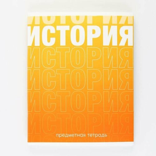 Тетрадь предметная ArtFox STUDY Градиент - История, 48 листов, на скобе, А5, 1 шт.