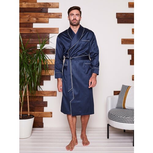 фото Халат малиновые сны, размер 54-56, синий