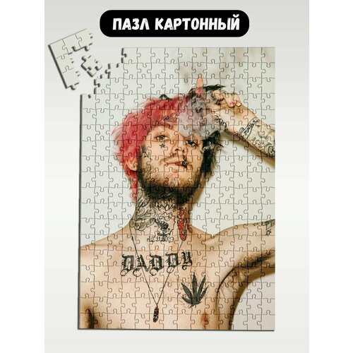 Пазл картонный 39,5х28 см, размер А3, 300 деталей, модель Музыка Lil Peep Лил Пип - 1687 пазл картонный 39 5х28 см размер а3 200 деталей модель музыка lil peep лил пип 6308 п