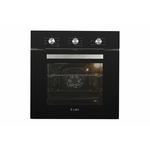 Электрический духовой шкаф LEX EDM 073 595х595х53 цвет чёрный 2799900₽