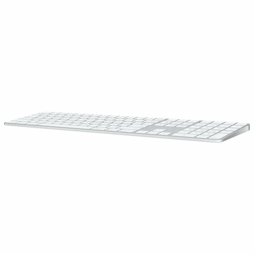 Клавиатура Apple Magic Keyboard с Touch ID и Numeric Keypad, белая, Русская гравировка