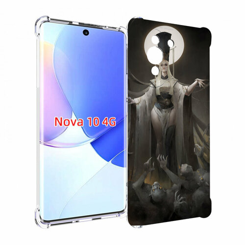 Чехол MyPads Erfiorr — Fantasy Art Dimension для Huawei Nova 10 задняя-панель-накладка-бампер