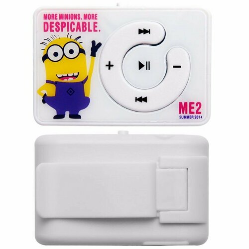 Музыкальный ретро мини-плеер Миньон MyPads MP4MP3 белый с радио для студента школьника 79900₽