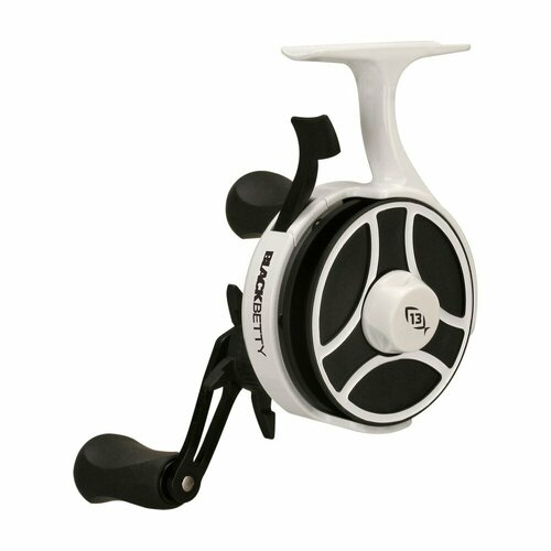 Катушка 13 Fishing Black Betty Free Fall Ghost Ice Reel 2.5:1-Right Hand катушка 13 fishing descent ice reel 2 7 1 gear ratio right hand d2 7 rh