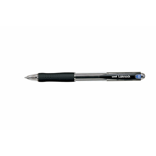 Ручка шариковая Uni Laknock SN-100, 0,7мм, черный (3 шт. в упаковке)