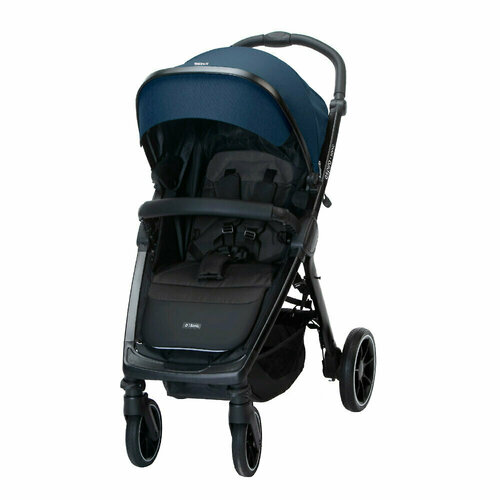 прогулочная коляска espiro sonic gel 2022 117 stylish anthracite Прогулочная коляска Espiro Sonic, цвет Denim Blue