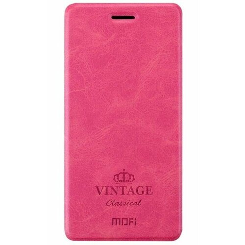 Чехол Mofi Vintage Classical для Xiaomi Redmi 7A Rose (малиновый)