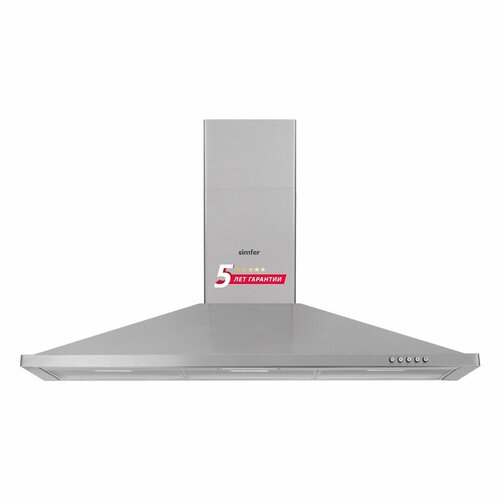 Настенная вытяжка Simfer 8962SM ширина 90 см цвет серебристый 1776000₽