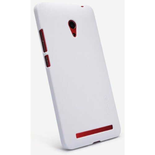 Накладка пластиковая Nillkin Frosted Shield для ASUS Zenfone 6 A600CG/A601CG белая чехол книжка asus view flip cover для asus zenfone 6 a600cg a601cg красный