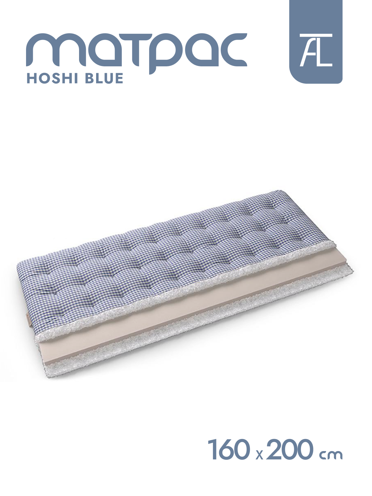 фото Матрас Mr.Mattress Hoshi blue, 160х200 см