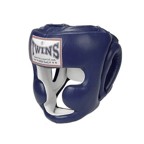 Боксерский шлем TWINS HGL6 Navy (M)