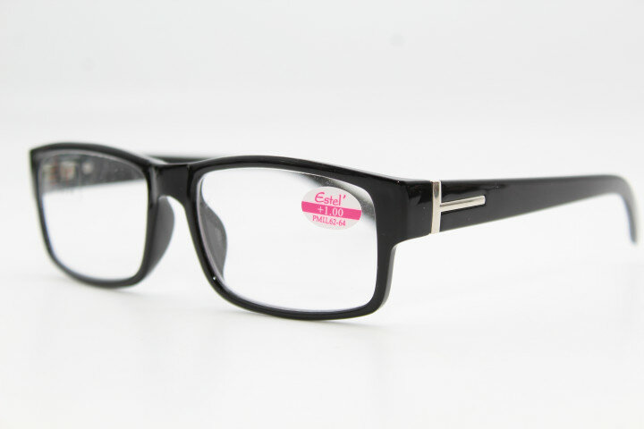 Готовые очки для зрения со стеклянными линзами +1.00