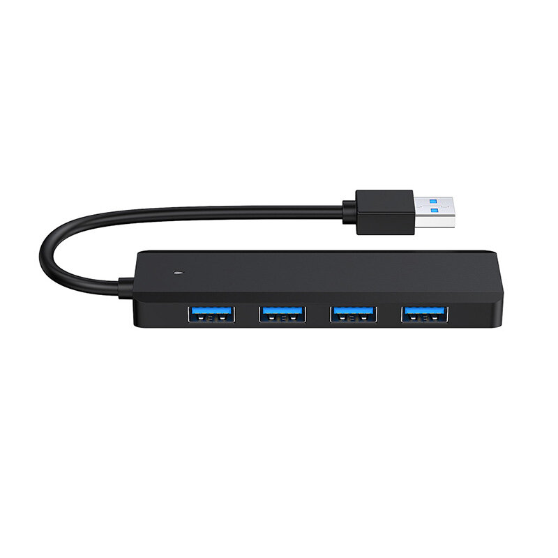 Концентратор USB 3.0 Gembird 4 порта, кабель 19см, с доп питанием (Type-C) - фото №6