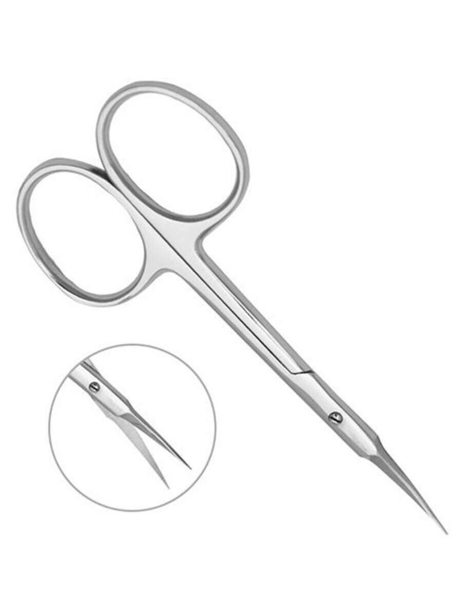 Ножницы маникюрные Singi SCL-100 Cuticle Scissors - фото №7