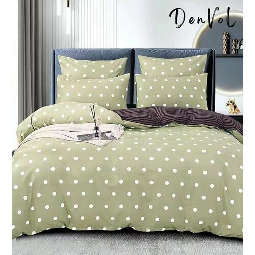 Комплект постельного белья двухспальный на резинке по кругу